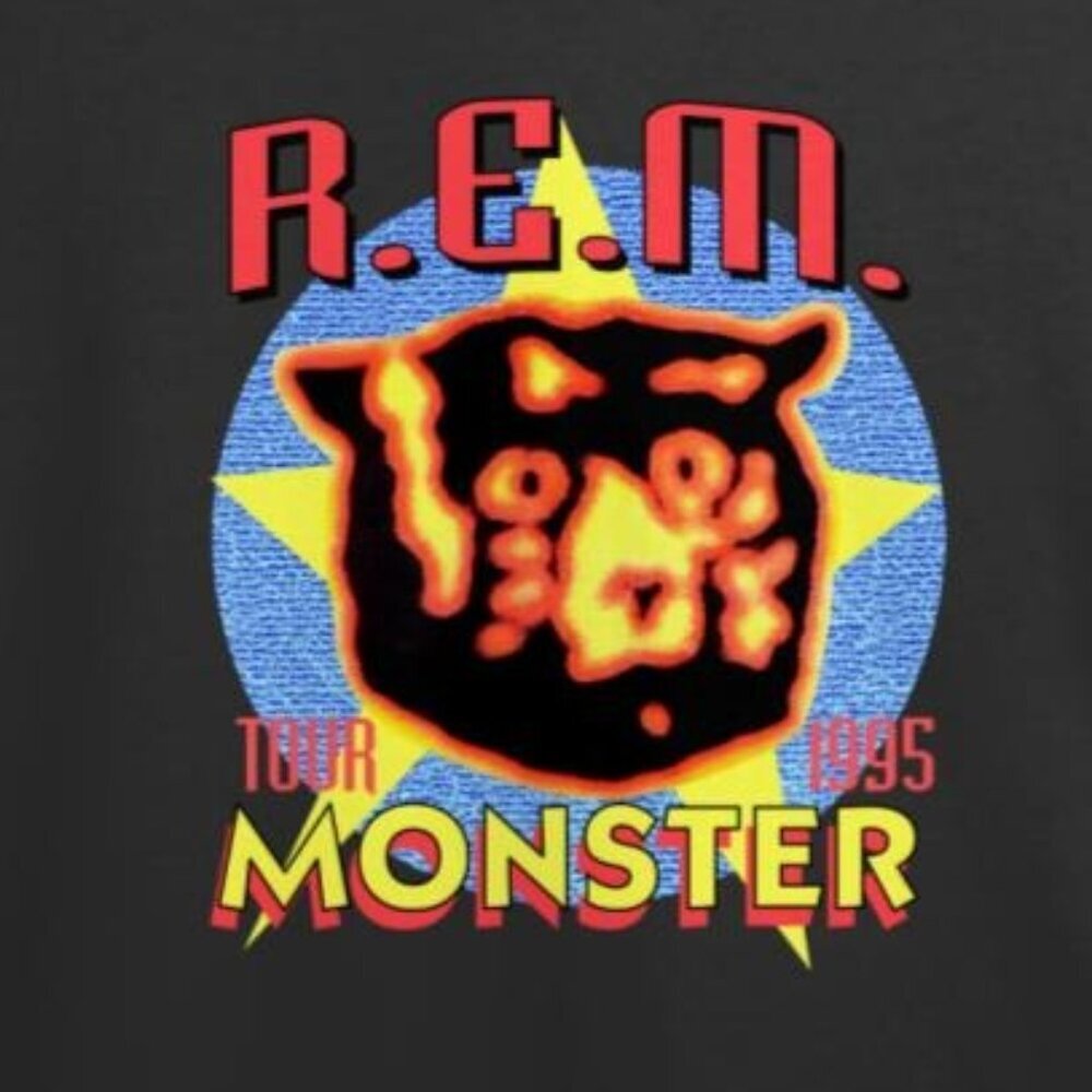 REM Monster 1995 Tour Retro Music Fan Collector Classic Album Graphic T-Shirt 91 - Picture 2 of 5